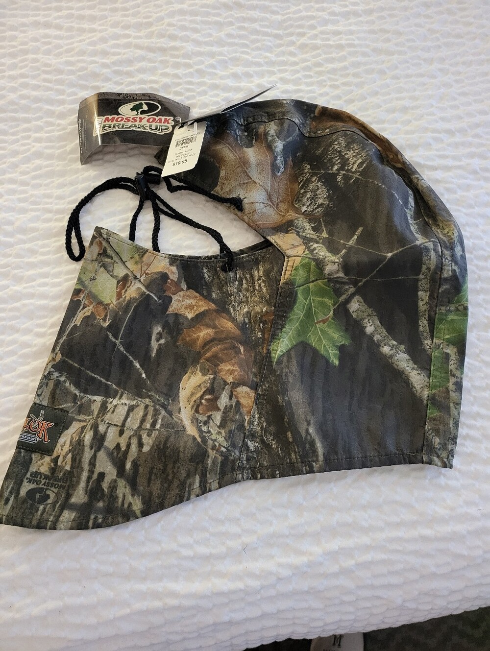 NWT Scent Lok Camo Balaclava Hood Mask Odor Eliminating Technology Hunting Gear